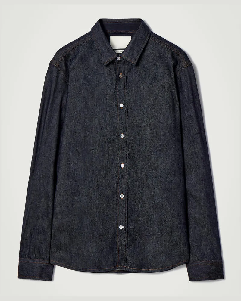 COS Jeanshemd Mit Lockerer Passform Blau