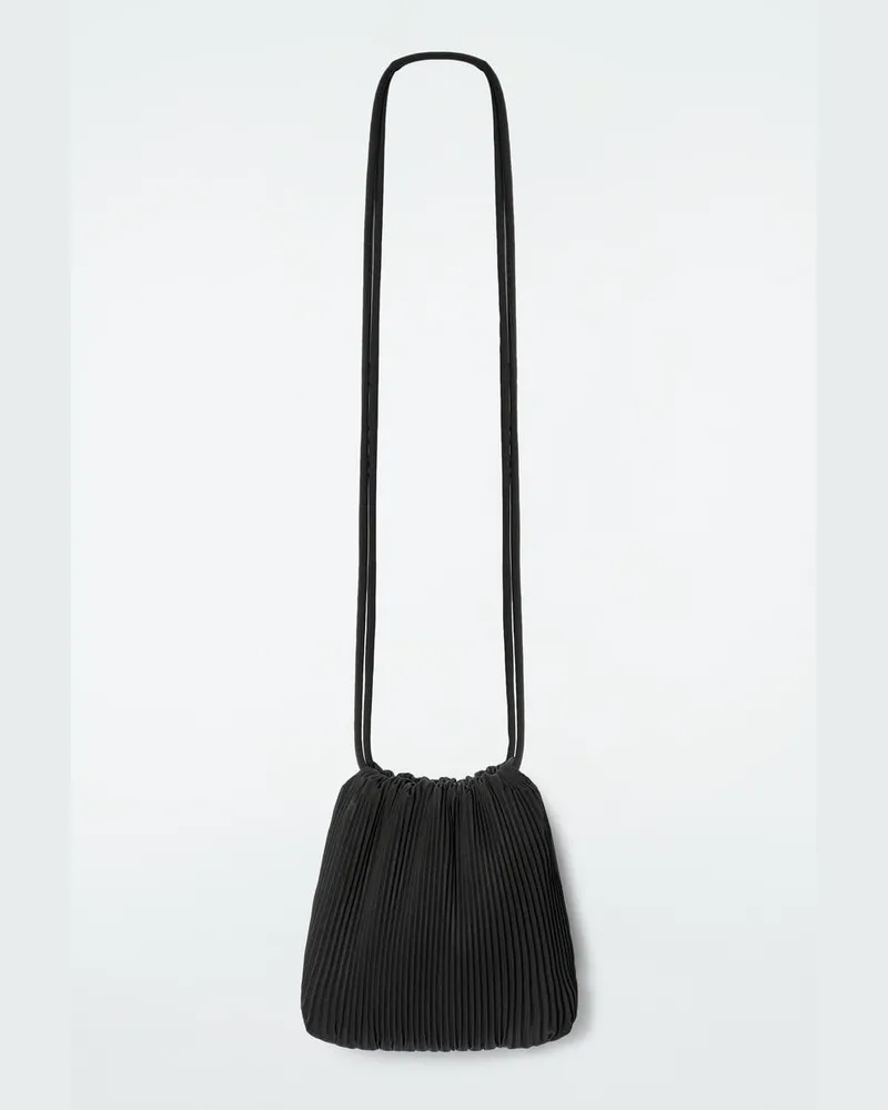 COS Scallop Umhängetasche Schwarz