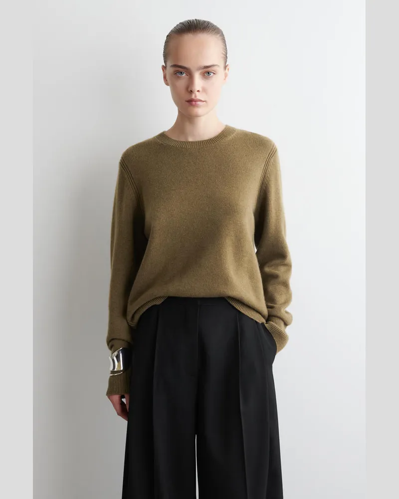 COS Pullover Aus Kaschmir Braun