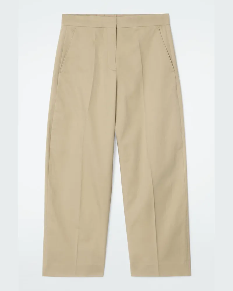 COS Chinohose Aus Baumwoll-Twill Beige
