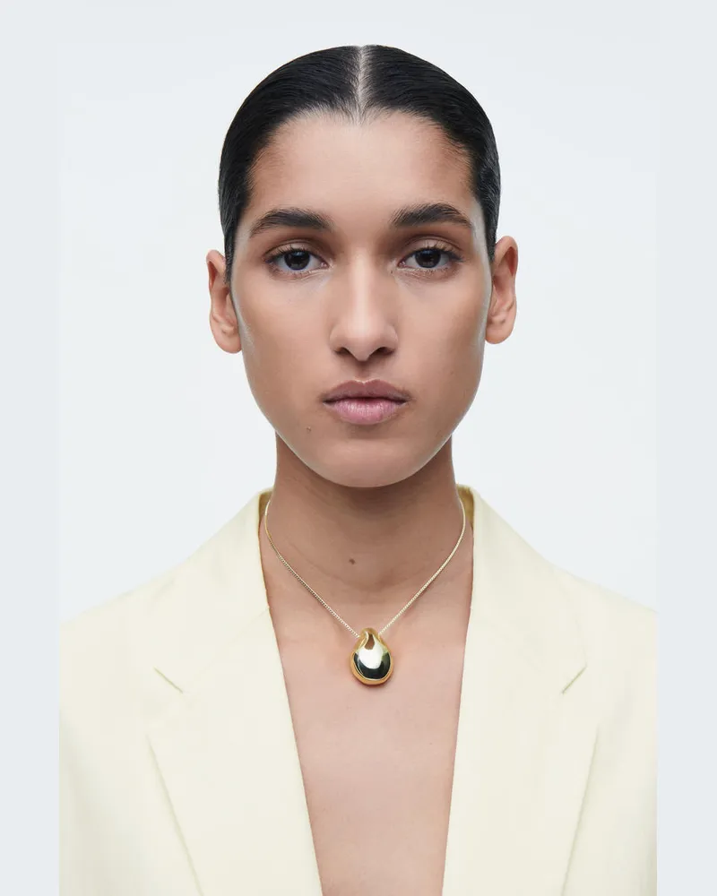 COS Kette Mit Anhänger Goldfarben