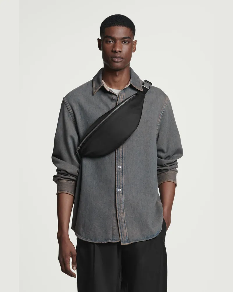 COS Umhängetasche - Nylon Schwarz