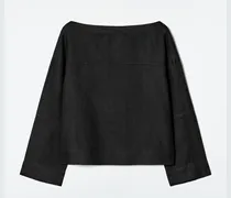 Leinenbluse Mit Bindedetail