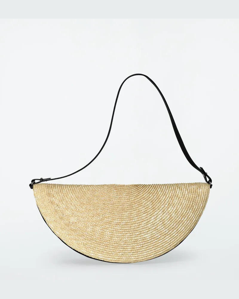 COS Soleil Clutch - Stroh Beige