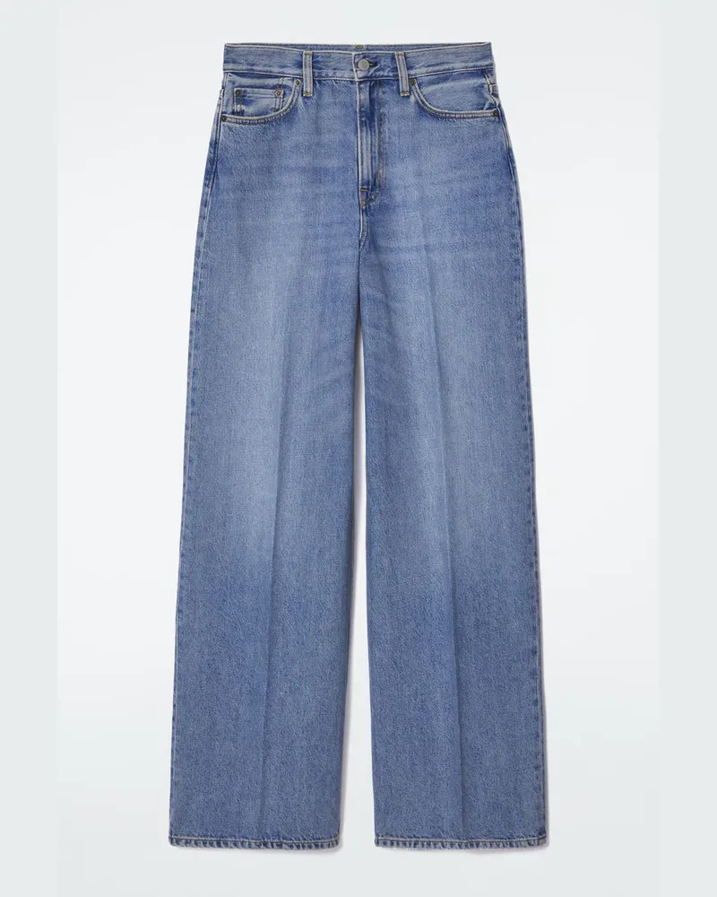 COS Tide Jeans Mit Weitem Bein Blau