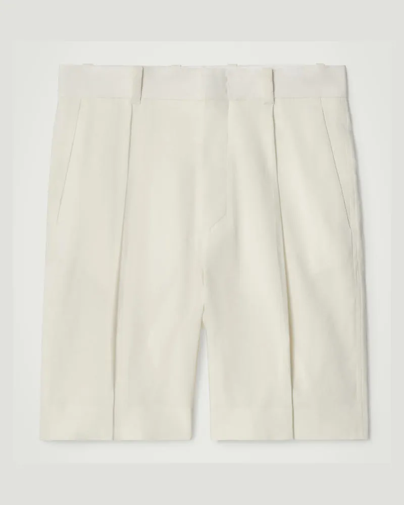 COS Elegante Shorts Aus Leinen-Mix Beige