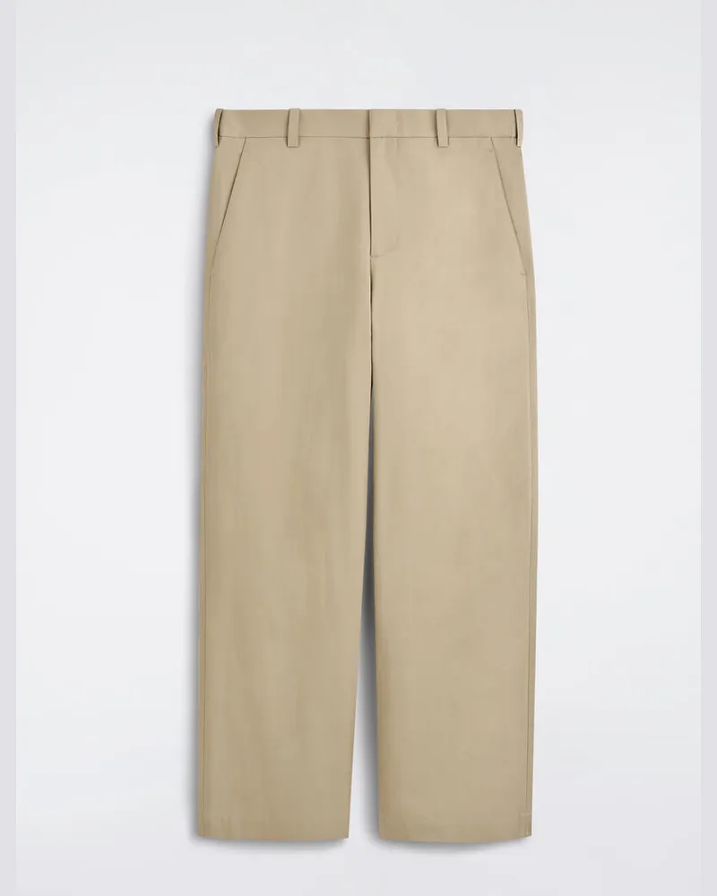 COS Chinohose Aus Baumwolle Mit Weitem Bein Beige
