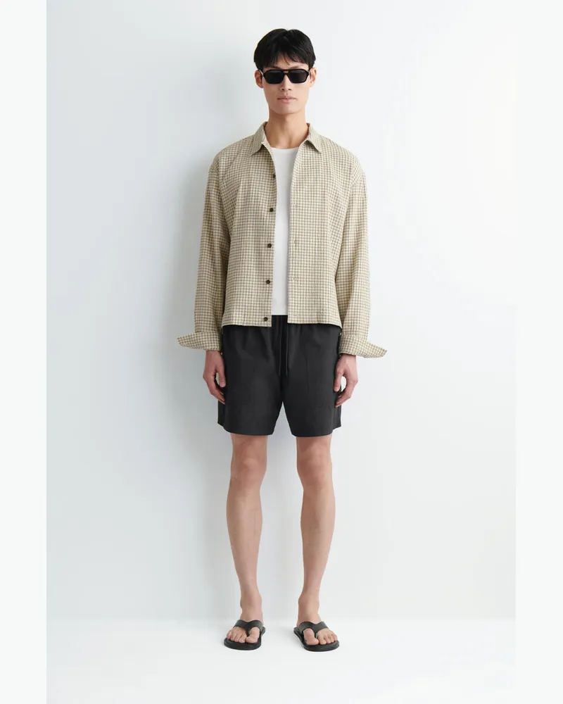 COS Wendbare Badeshorts Aus Nylon Schwarz