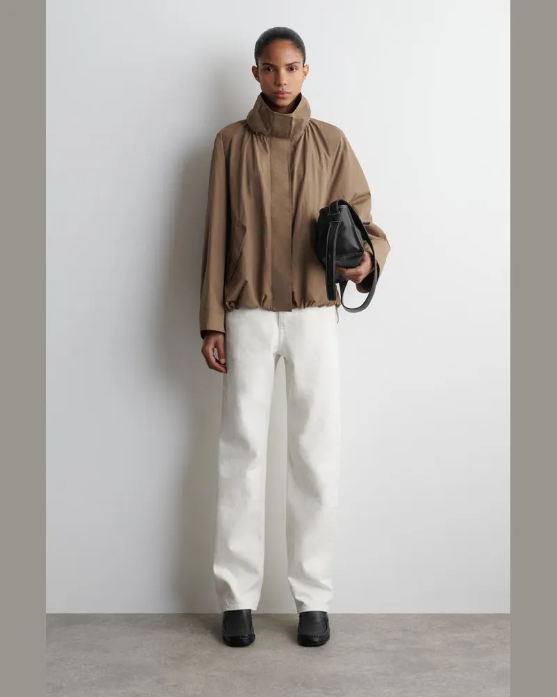 COS Reprise Jeans Mit Geradem Bein Weiß