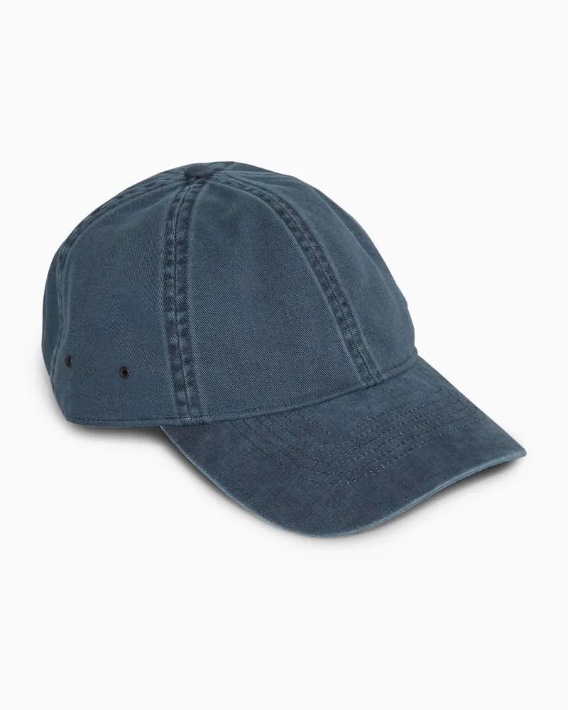 COS Basecap Aus Baumwoll-Twill Blau
