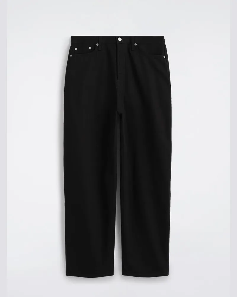 COS Lockere Mallow Jeans Mit Barrel-Bein Schwarz