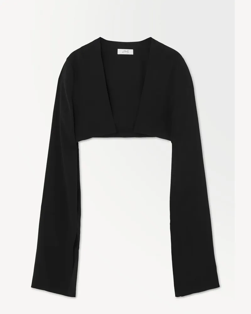 COS Die Verkürzte Bolerojacke Schwarz