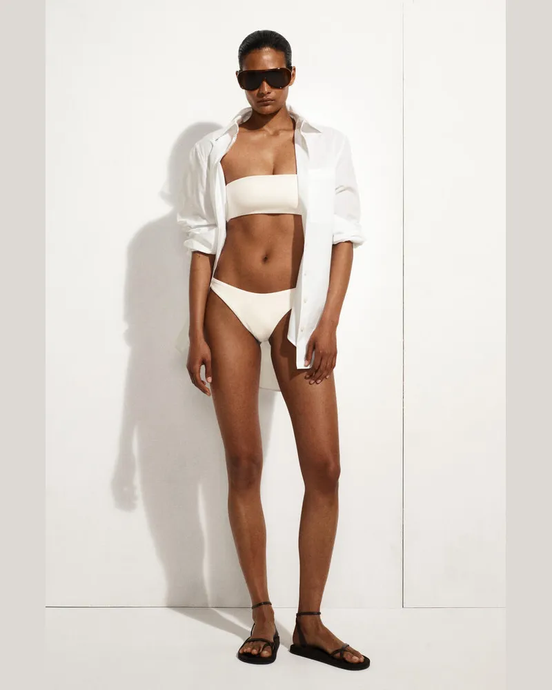 COS Brazilian-Bikinihose Weiß