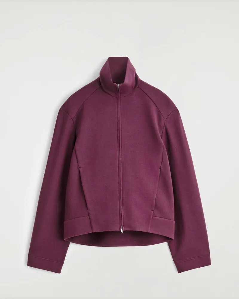 COS Trainingsjacke Aus Scuba Rot