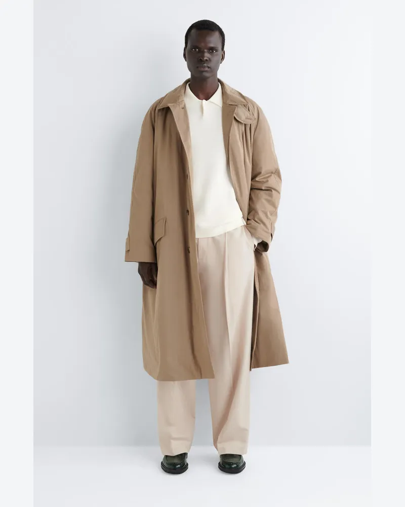 COS Loafers Aus Leder Grün