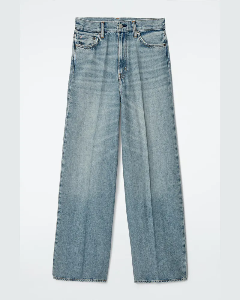 COS Tide Jeans Mit Weitem Bein Blau