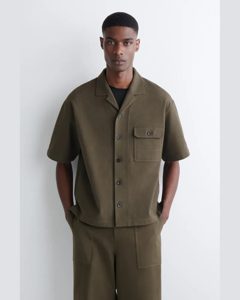 COS Baumwollhemd Im Utility-Stil Braun