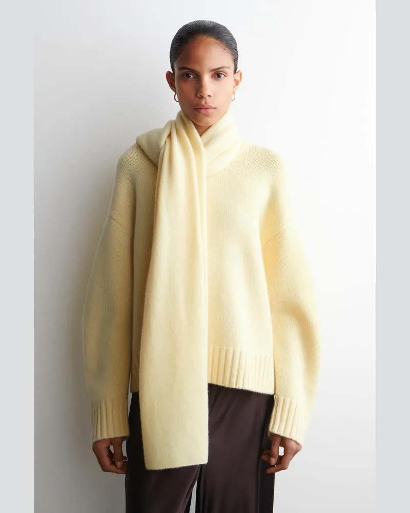 COS Kaschmirschal Gelb