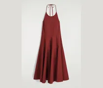 Neckholder-Kleid Aus Pima-Baumwolle