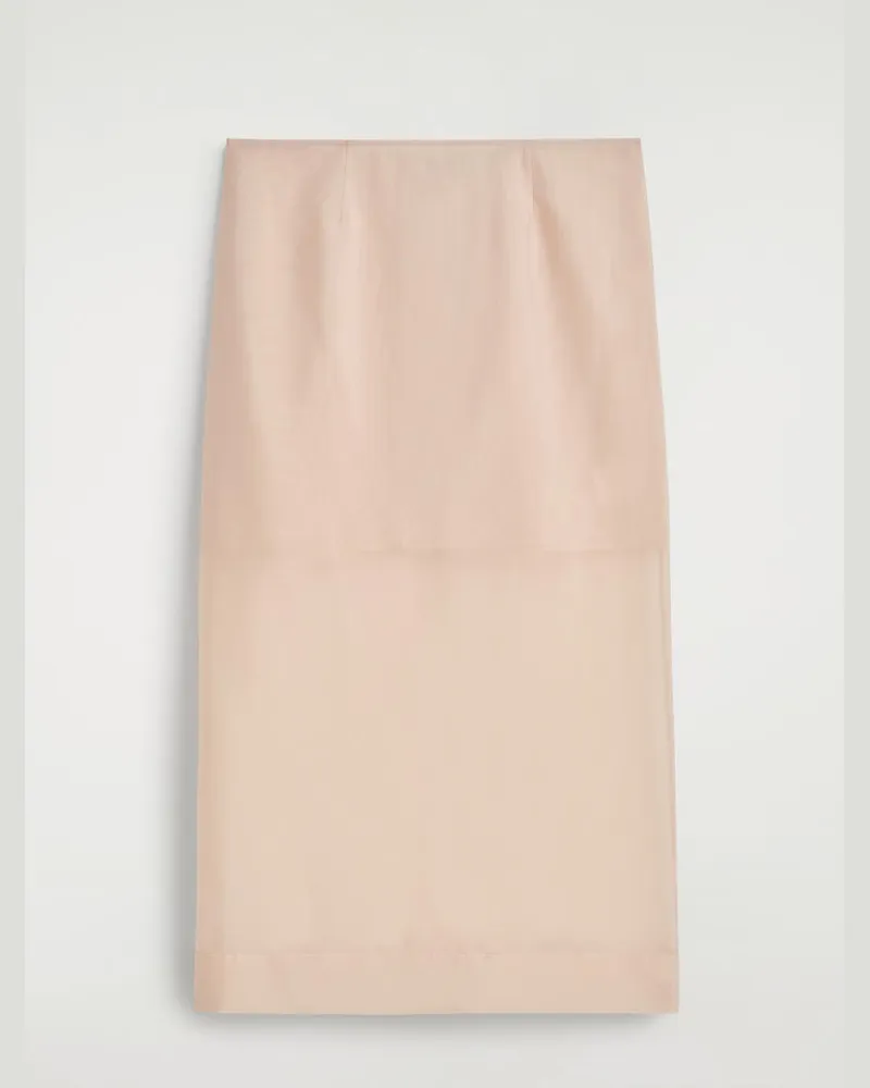 COS Transparenter Säulenrock Beige