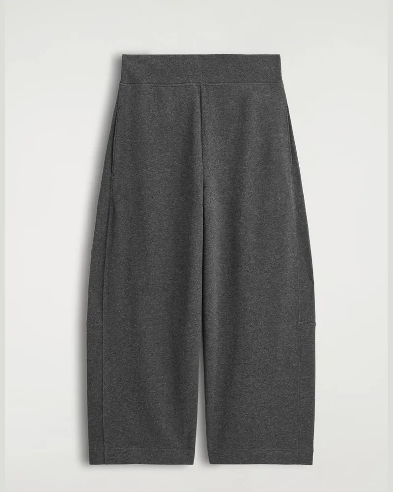 COS Jogginghose Aus Baumwolle Mit Weitem Bein Grau