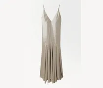 Das Ausgestellte Slipdress In Metallic-Optik