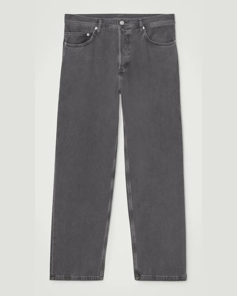 COS System Jeans Mit Geradem Bein Schwarz