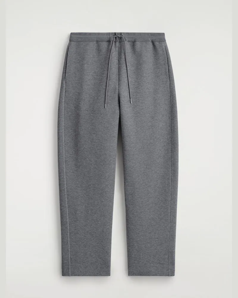 COS Jogginghose Aus Scuba Mit Barrel-Bein Grau