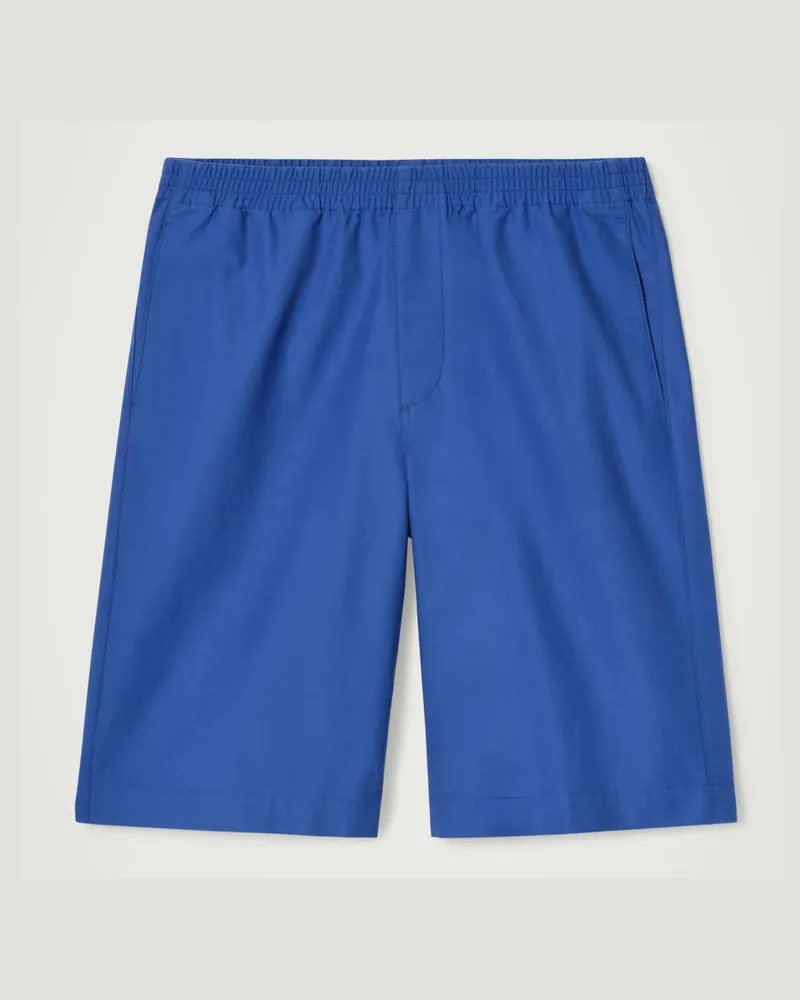 COS Shorts Aus Baumwolle Mit Elastischem Bund Blau