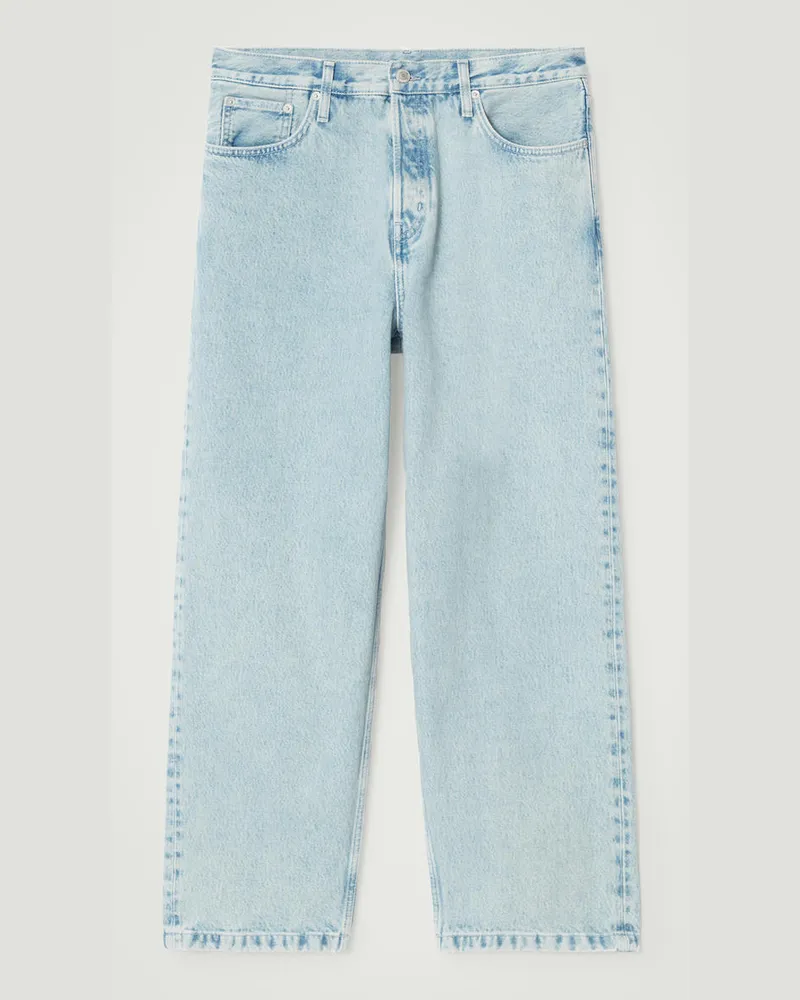 COS Dome Jeans Mit Geradem Bein Blau