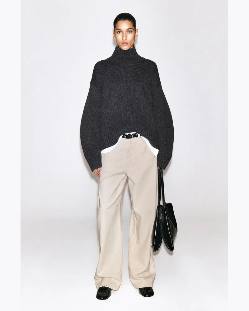 COS Lagoon Jeans Mit Weitem Bein Weiß