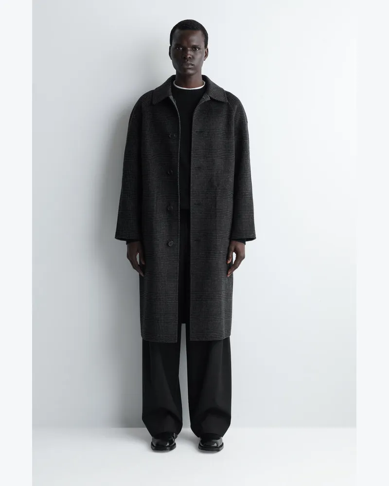 COS Oxford-Schuhe Aus Leder Schwarz