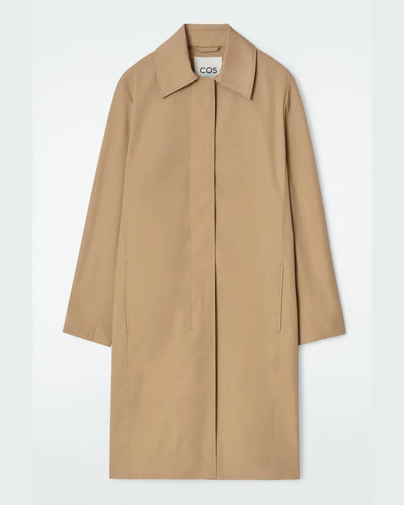 COS Mantel Aus Baumwolle Beige