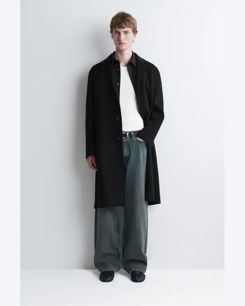 COS Fold Lockere Jeans Mit Weitem Bein Blau