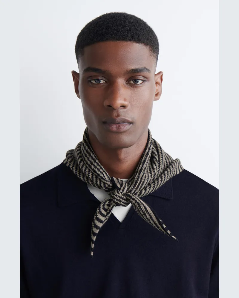 COS Schal Aus Merinowolle Beige