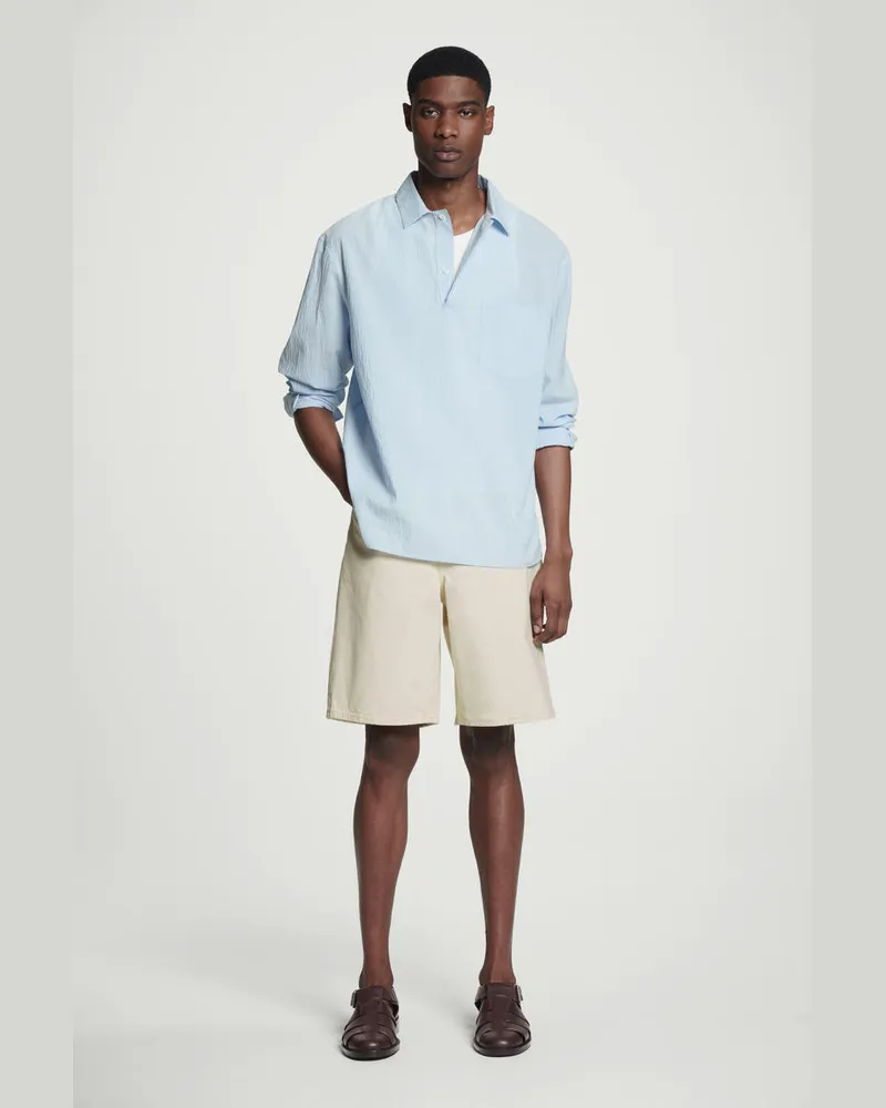 COS Jeansshorts Weiß