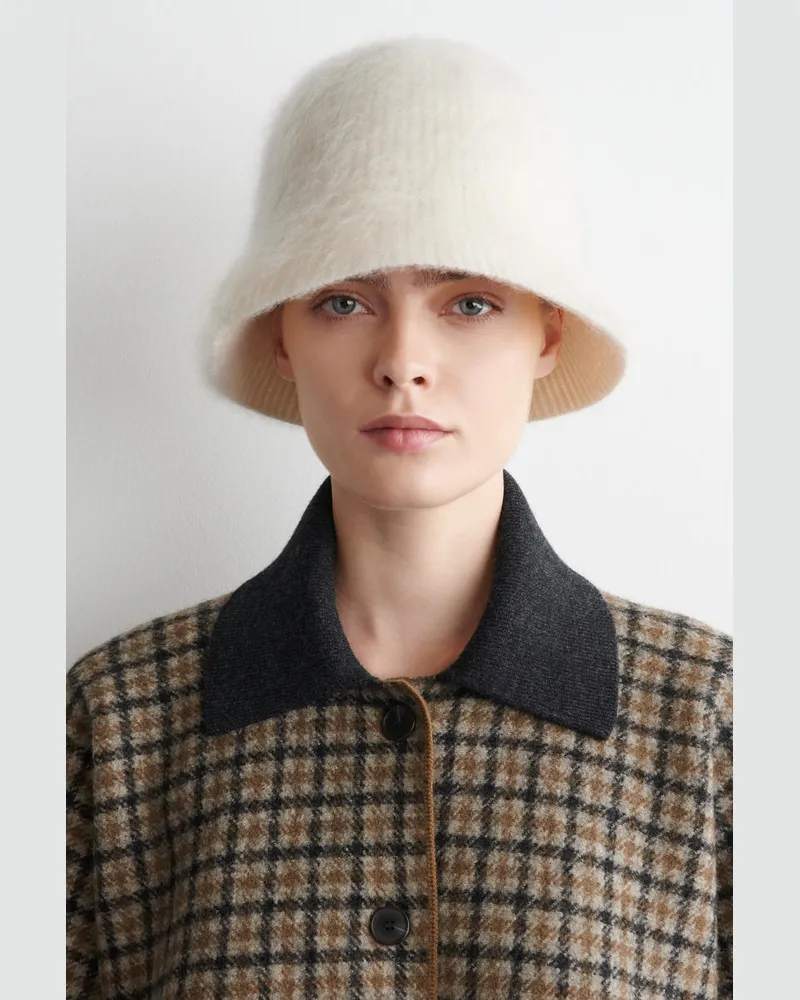 COS Fischerhut Aus Mohairwolle Beige