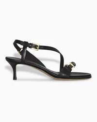 COS Riemchensandalen Mit Schnallen Schwarz