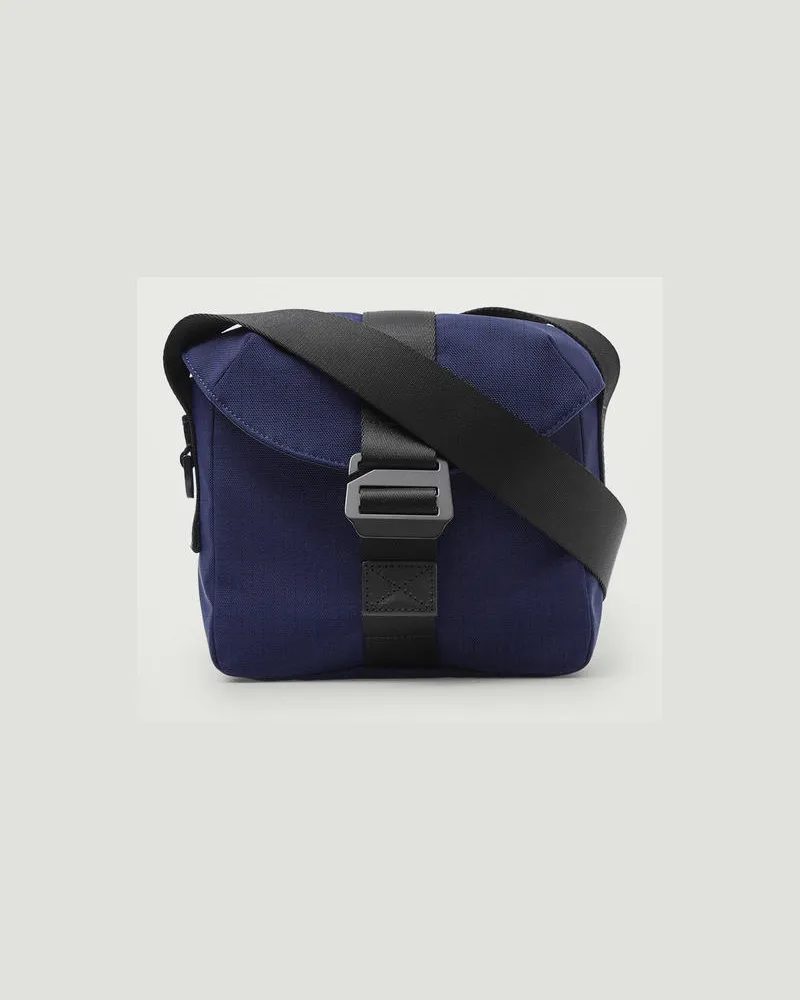 COS Umhängetasche Mit Gittermuster - Ripstop Blau