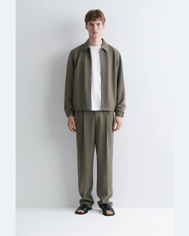 COS Hose Mit Normaler Passform Und Geradem Bein Beige