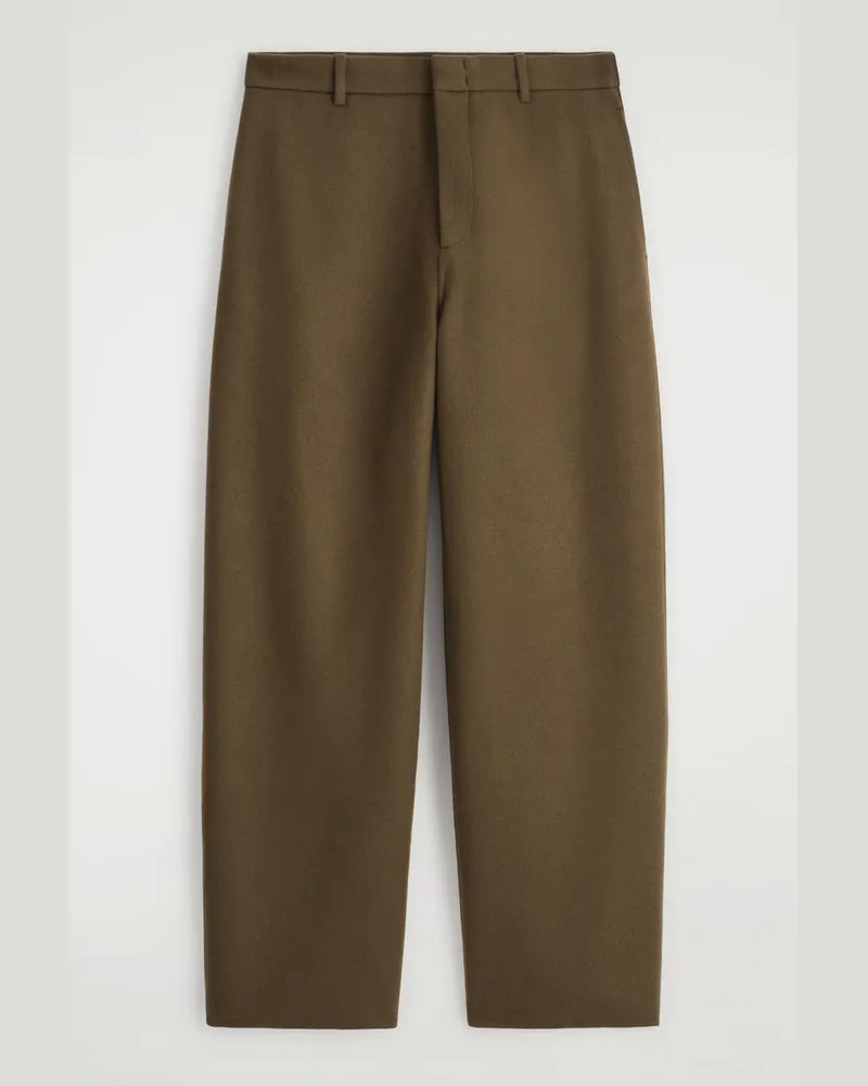 COS Wollhose Mit Weitem Bein Braun