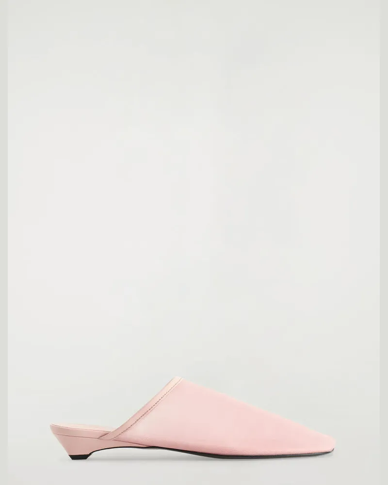 COS Durchscheinende Mules Aus Mesh Blau