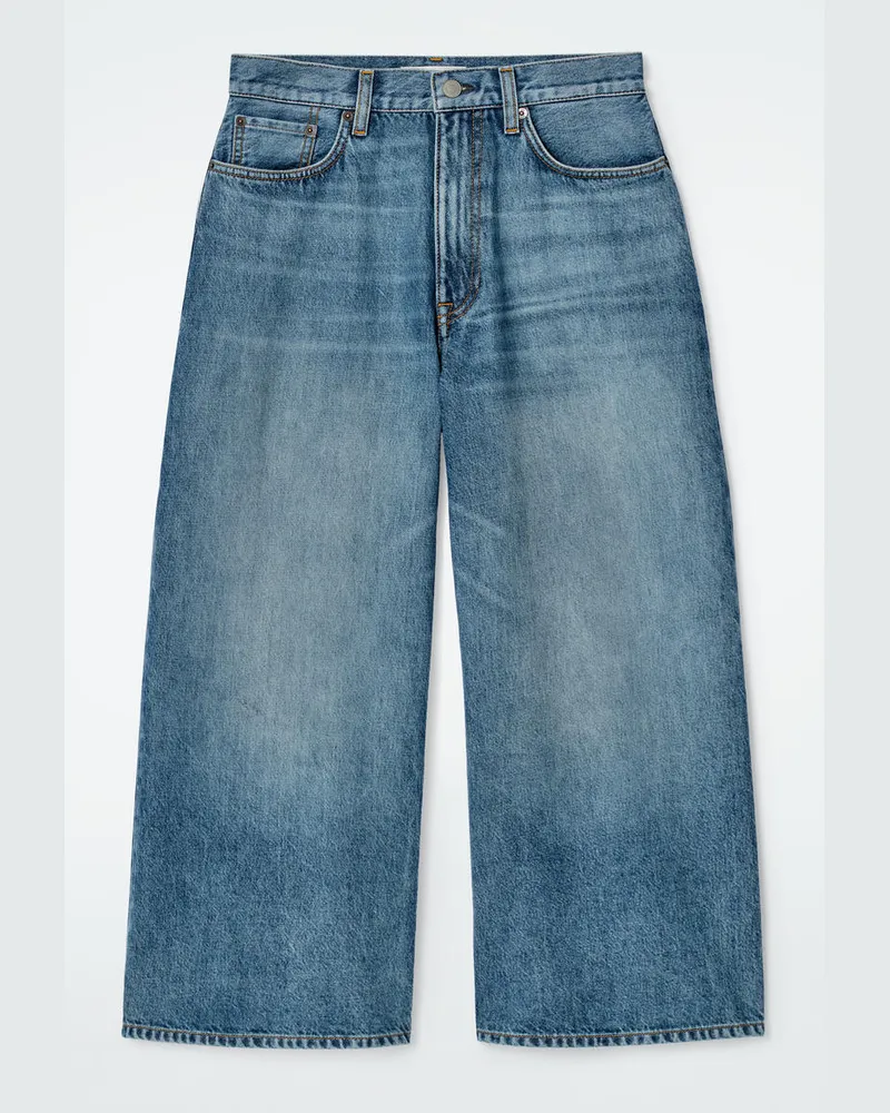 COS Culottes Aus Denim Blau