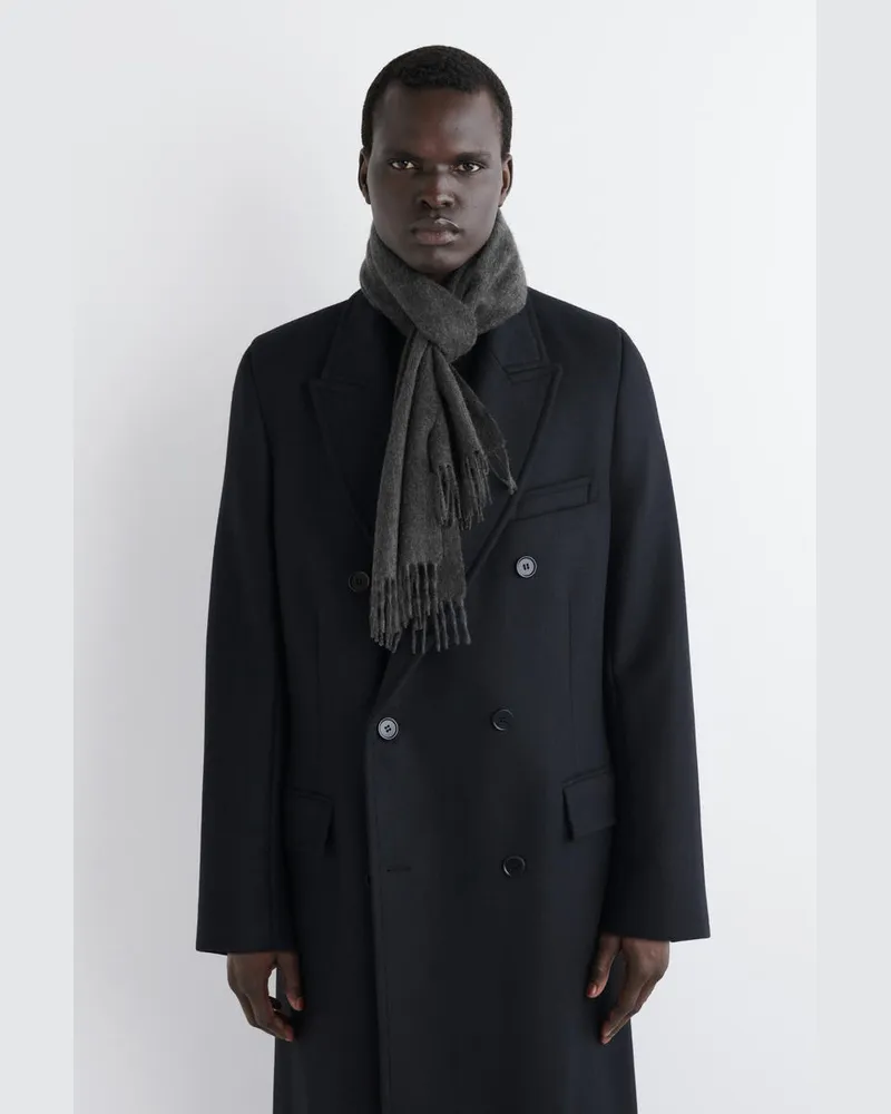 COS Kaschmirschal Grau