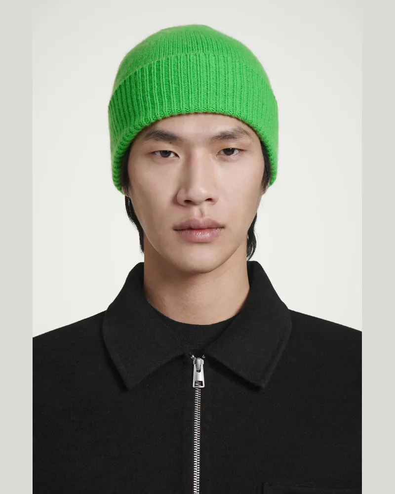 COS Beanie Aus Kaschmir Grün