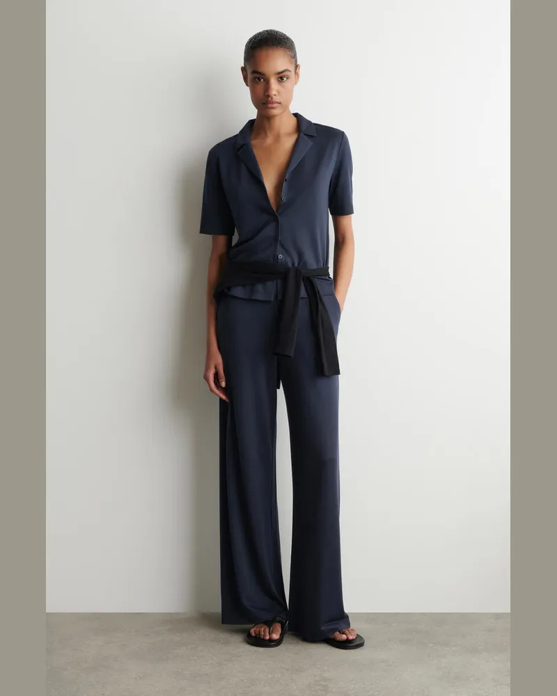 COS Hose Aus Modal-Jersey Blau