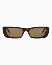 Cos Schmale Cat-Eye-Sonnenbrille Schildpatt-optik