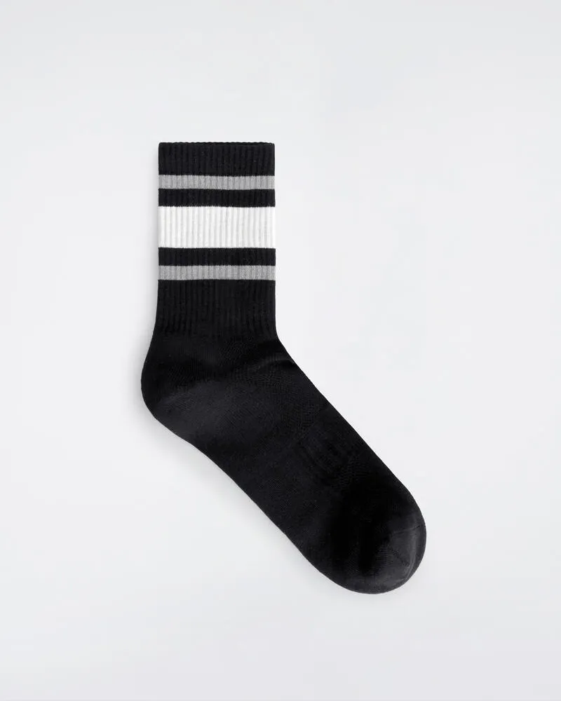 COS Sportsocken Mit Streifen Grau