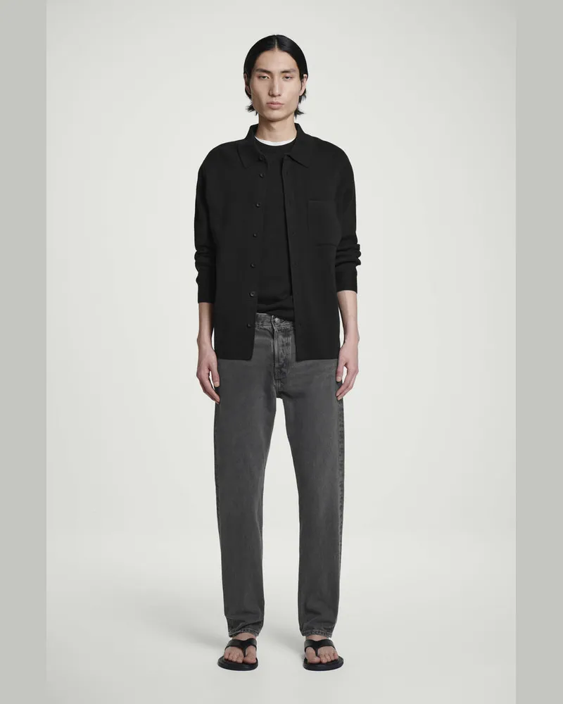 COS Pillar Schmal Zulaufende Jeans Schwarz