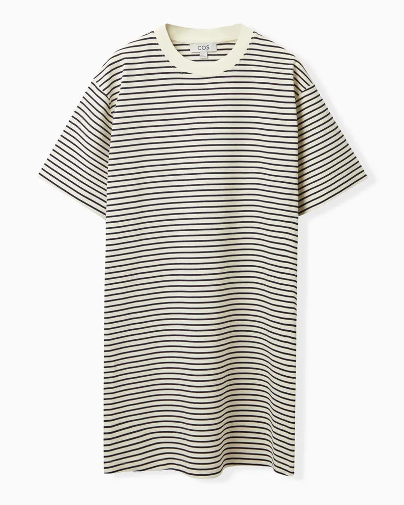 COS T-Shirt-Kleid In Minilänge Beige
